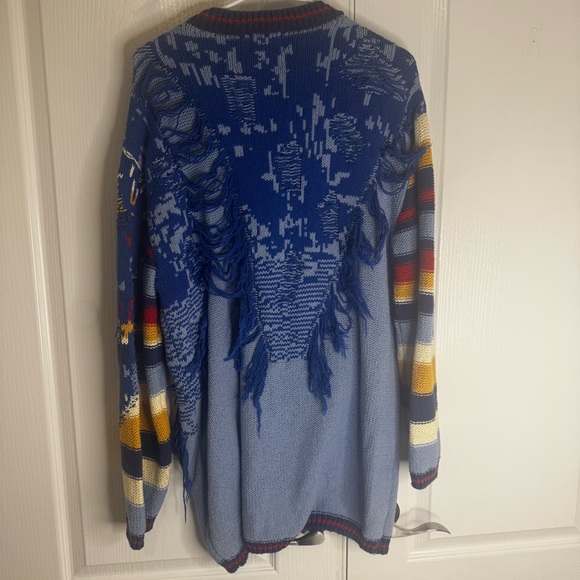 Urban Outfitters BDG Marlon Spliced Pullover Knit Sweater - Picture 6 of 6